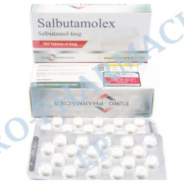 Salbutamolex (salbutamol) – 4mg/tab – 100 tab/blister EU Euro-Pharmacies 